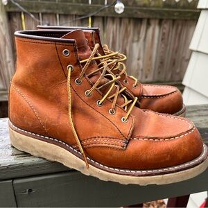 Red Wing Brown Moccasin Heritage Shoes
